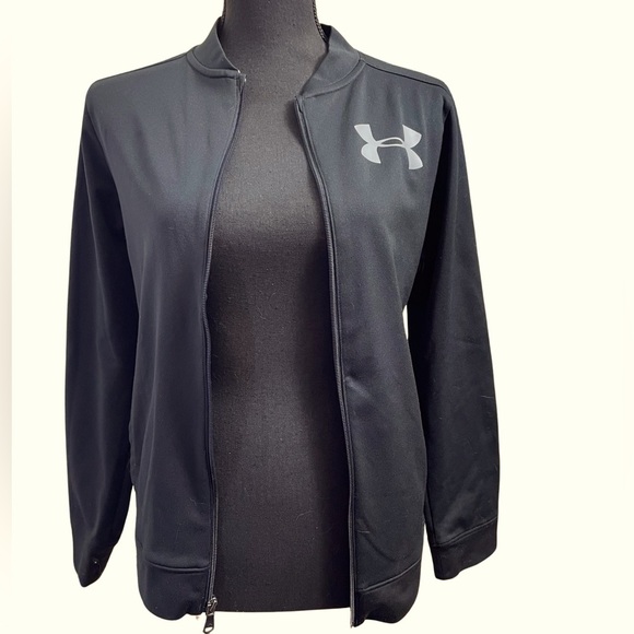 Under Armour Other - Unisex Under Armor Black Zip Up Athletic Jacket Size: Youth XL